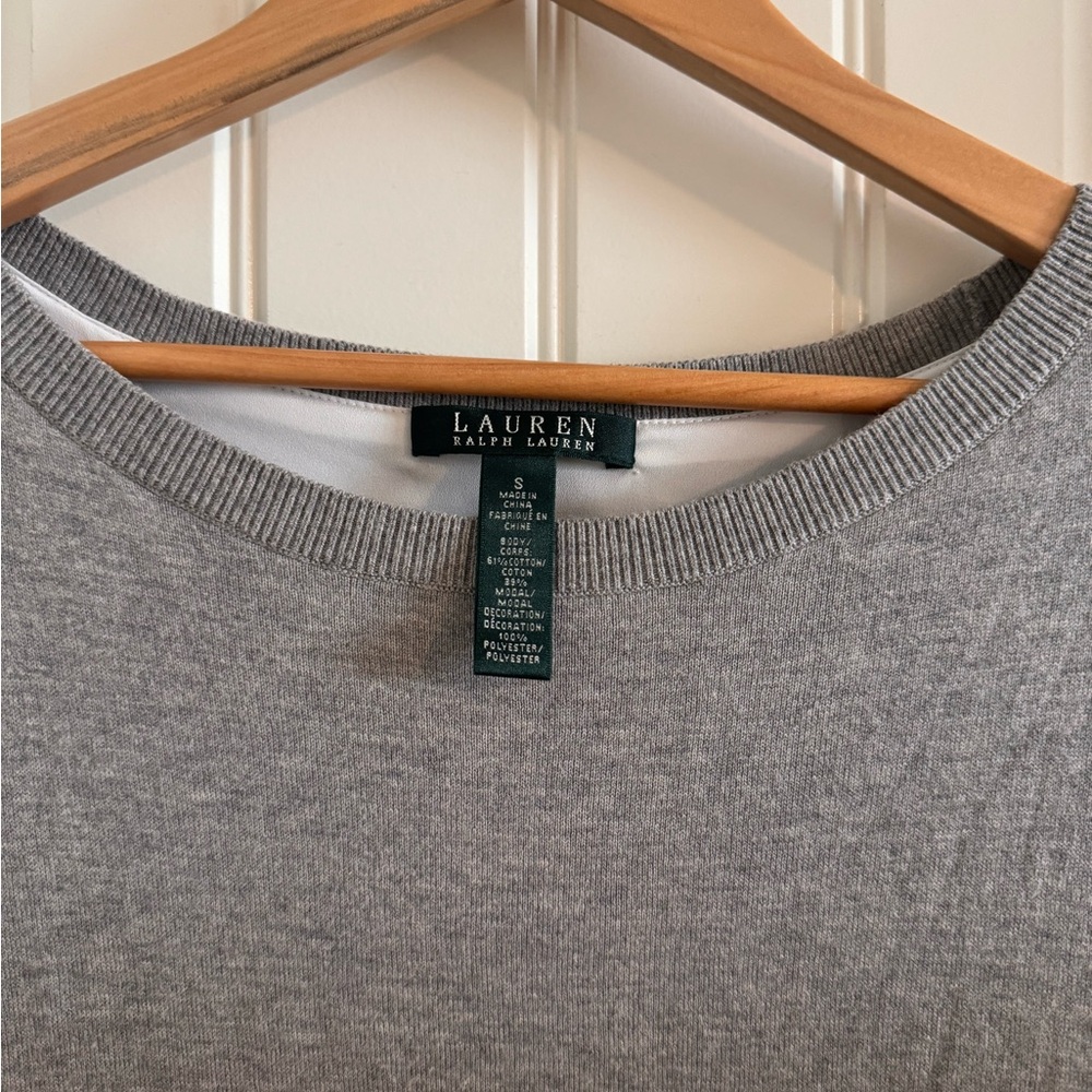 Lauren Ralph Lauren Gray Women's Sweater